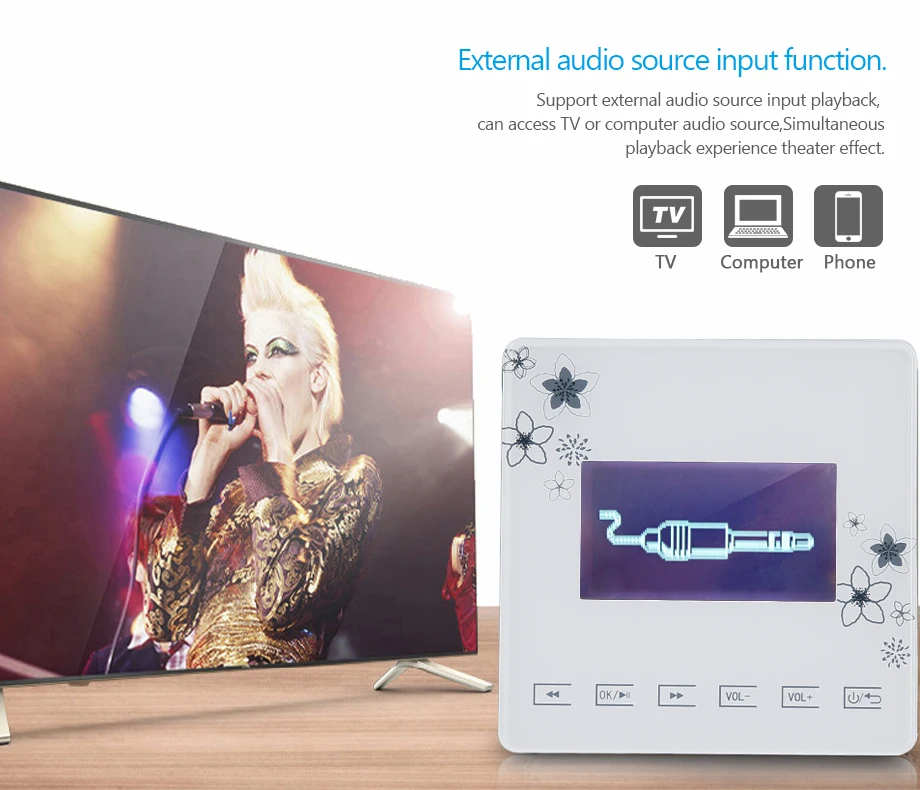В стене усилитель bluetooth oupushi умный дом сенсорная панель, Bluetooth цифровой стерео усилитель для семейной музыкальной системы