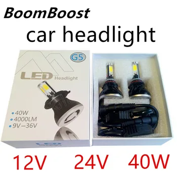 

2 pieces 12V 24V 40W Auto Car Bulbs Super Bright White Car Headlight Light Fog Lights Lamp Bulbs 9004 9007 H4 H13 BoomBoost