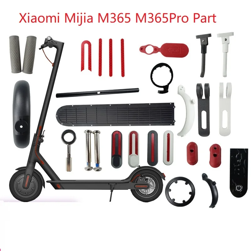 Xiaomi-Mijia-M365-Electric-Scooter-Murdguard-Fender-Kickstand-Light-Clasped-Guard-Disc-Brakes-Pads-M365Pro-Repair