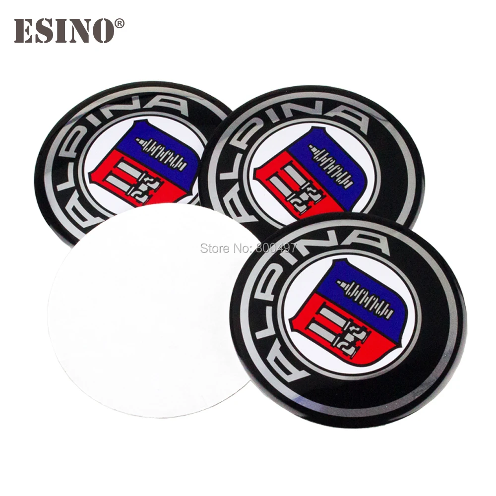 4xCarStyling3DMetalChromeAluminiumAlloyWheelCenterCap