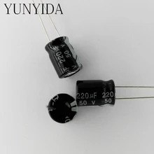Aluminum electrolytic capacitor 50v 220uf 20PCS