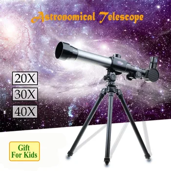 

40X Outdoor Monocular Space Astronomical Telescope With Portable Tripod 360/50mm telescopic Telescope Toys for Kids