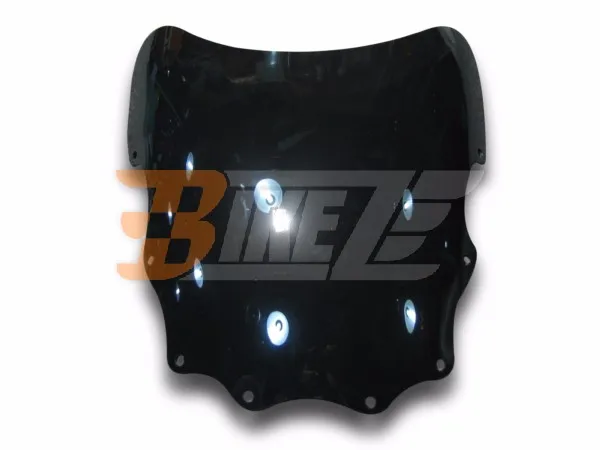 Черный лобовое стекло подходит для Kawasaki EX500 ГПЗ 500 94-99 00 01 02 03 04 ниндзя 500R