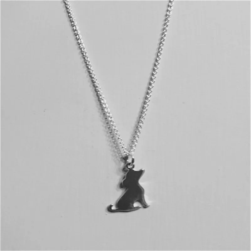 

New Puppy Necklace Silhouette Dog Necklace Dog/Puppy Necklace for children for pets lovers