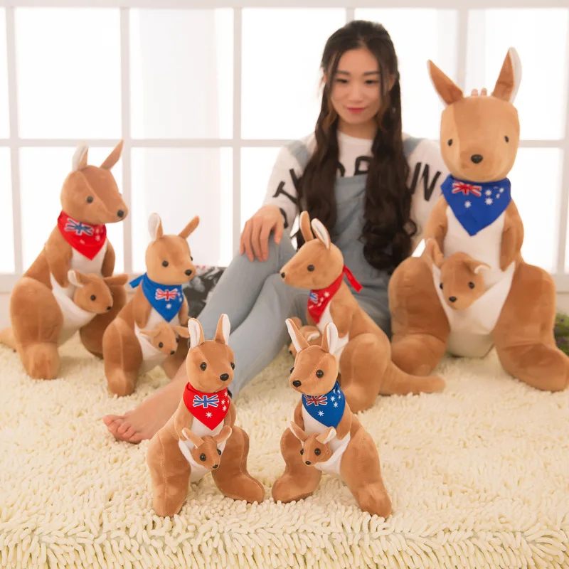 20cm Plush Toys Stuffed Australia Lovely mother and son Mother and