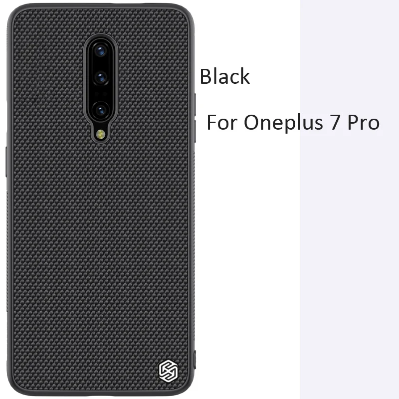 Nillkin текстурированная ткань нейлоновая текстура шаблон чехол для Oneplus 7 Pro 6T - Цвет: For Oneplus 7 Pro