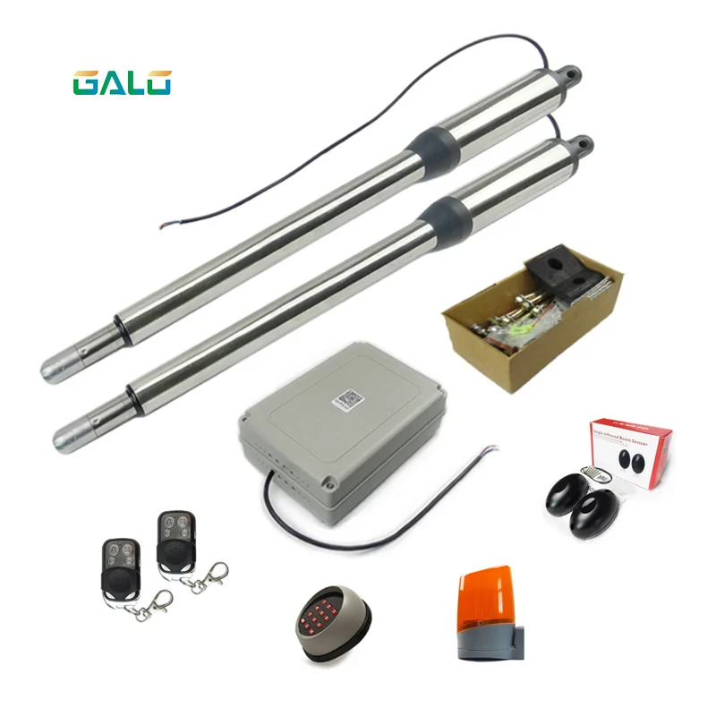 

Driving Double-leaf Swing Gate Operator/Swing Gate Opener /with circuit board and 2pcs Remote control