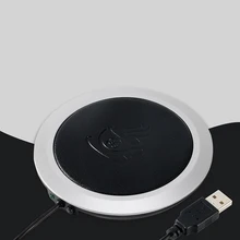 Горячая ПУ термостойкая электрическая изоляция Coaster USB теплая чашка коврик грелка коврик нагревательное устройство офисный кофейный чайный грелка коврик