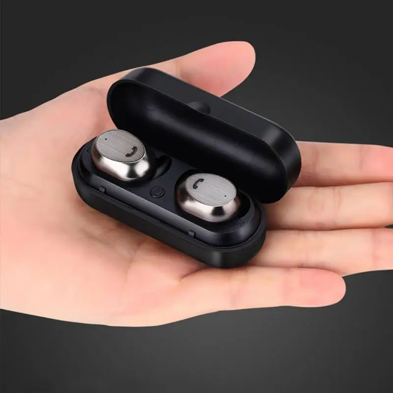 Lyenn TWS Bluetooth наушники беспроводные наушники с микрофоном Handsfree Мини Bluetooth наушники слуховой аппарат с зарядным устройством