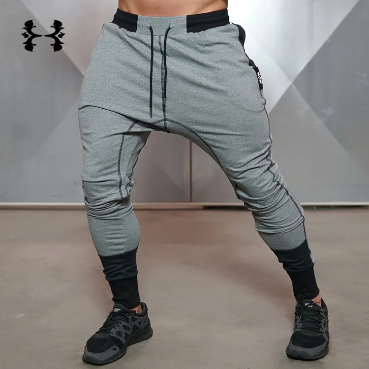 

2018 Running Gym Pants Jogging Men Cotton Joggers Sweatpants Workout Pants Bodybuilding Mens Gyms Brand Clothing