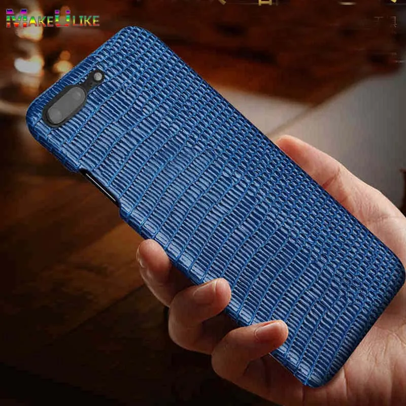 

Genuine Leather Back Case For iPhone 6 6S 7 8 Plus Case Luxury Lizard Pattern Phone Bag Case For iPhone 6 S 7 8 Plus Cover
