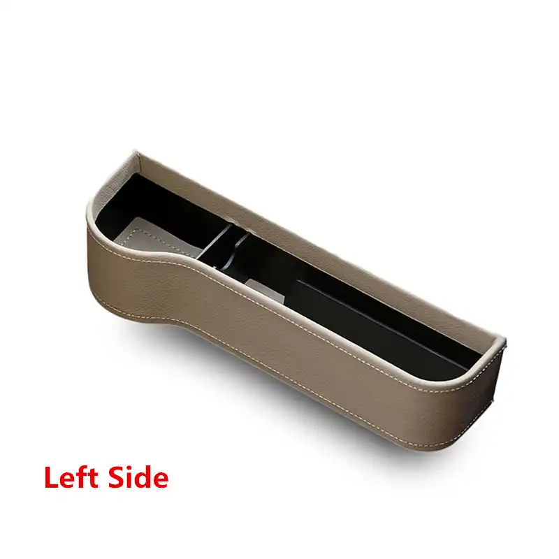 Wivarra Caja de Almacenamiento Lateral de la Consola Central del Coche Organizador Caja de Almacenamiento del Espacio del Asiento para Tesla Model 3 2017-2020