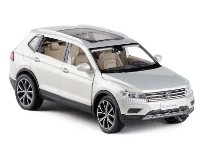 Высокая моделирования 1/32 весы Tiguan L сплава отступить модели автомобиля Muaical