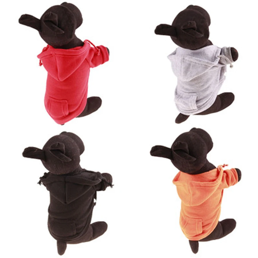 

Winter Pet Dog Hoodies Dachshund French Bulldog Clothes For Yorkies Small Dogs Fleece Cachorro Felpe Cani Pets Costume 5d0083