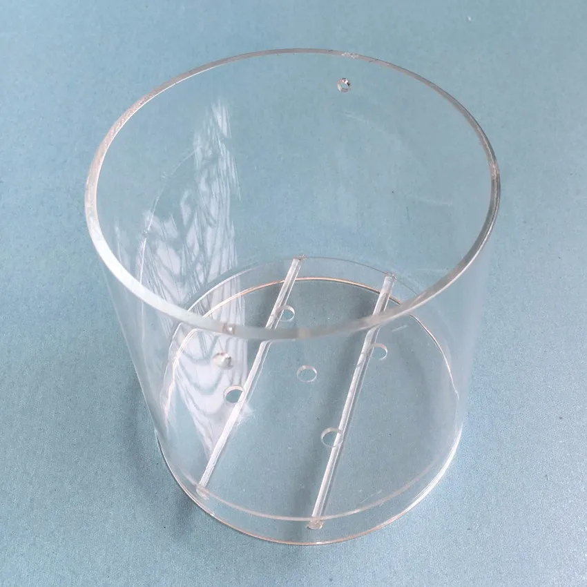 acrylic plexiglass flower pots (1)