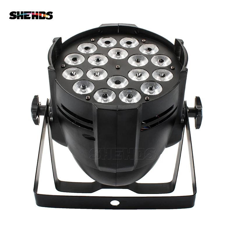 10 шт./лот алюминиевый сплав новый светодиодный Par 18x18 Вт 6 в 1 RGBWA + УФ свет DMX