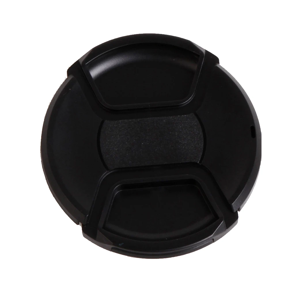 

10pcs 49mm 52mm 55mm 58mm 62mm 67mm 72mm 77mm Center Pinch Snap-on Front Lens Cap For Camera Lens Filters