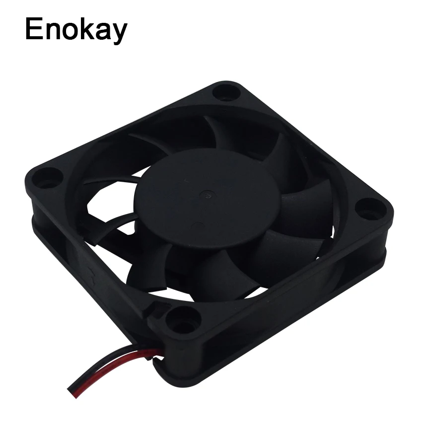Оптовая продажа 2 шт. Enokay DC вентилятор 12В 24В 0.16A 60*60*15 мм