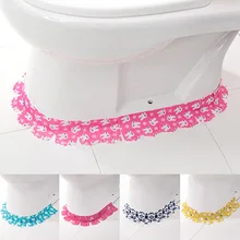 1 шт. водопоглощающая Электростатическая Туалетная основа для ванной комнаты стикер WC противообрастающая наклейка домашний декор для угла аксессуары для ванной