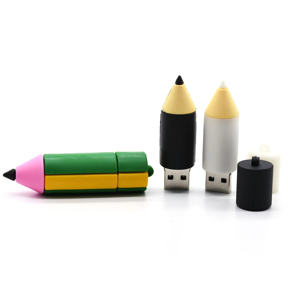 Карандаш прекрасный Usb флешка 64 ГБ Гб флешки 32 16 2 0 Memory Stick высокое качество ручка