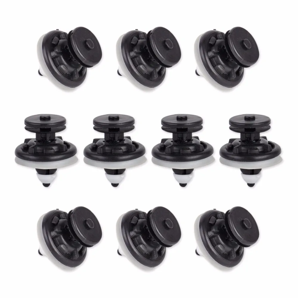 DWCX 10 шт. фиксатор панели пуш типа с упаковщиком 6Q0 868 243 для VW Golf Jetta Tiguan Passat 2004 2010 2011