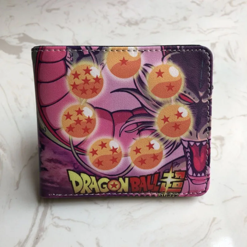 Кошелек детский dragon ball Супер рисунок кошелек dragon ball Z Goku с карманом для монет держатель для карт тонкий