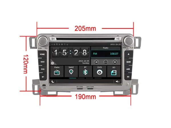 Cheap Android 8.1 quad core car dvd player media car audio stereo wifi carplay bluetooth headunit for CHEVROLET SALT 2009-2013 4