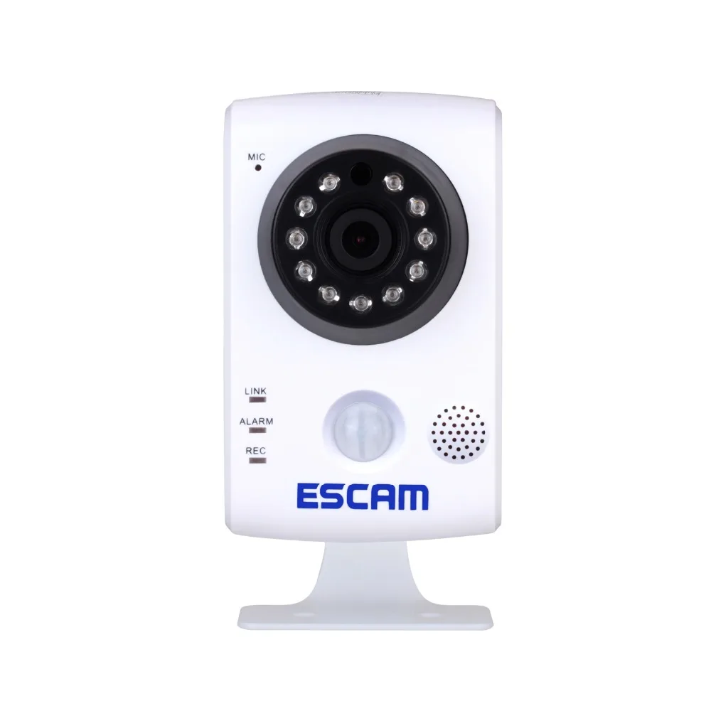 Escam QF502 WIFI 1MP P2P Integrated Alarm font b Door b font PIR Sensor MAX 32G