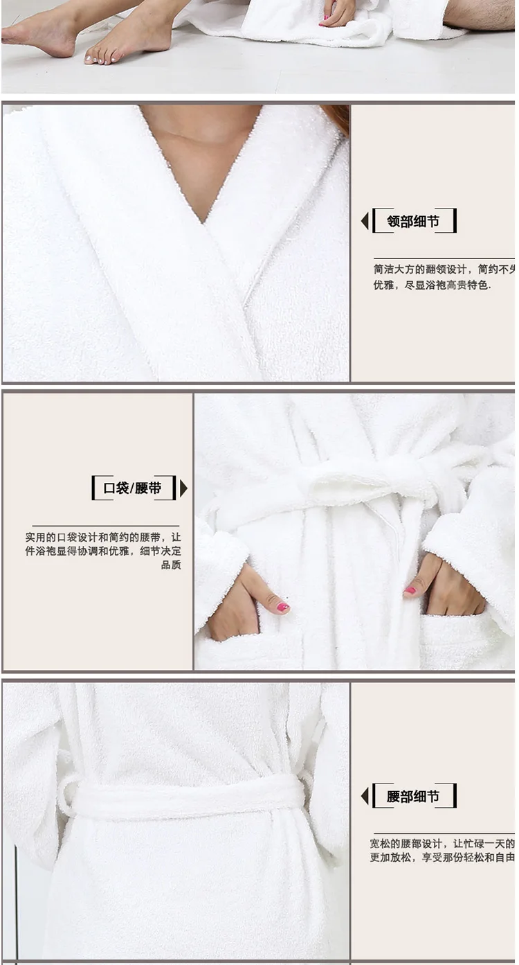 Зимний хлопковый Халат для мужчин толстые пижамы полотенца флис невесты халаты Ночная рубашка кимоно Длинный мягкий п