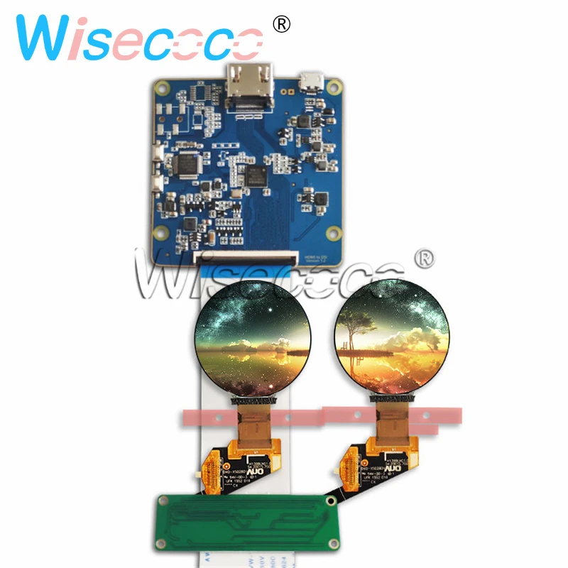 Vestíveis, Display AMOLED com Placa Controladora, 1,39 