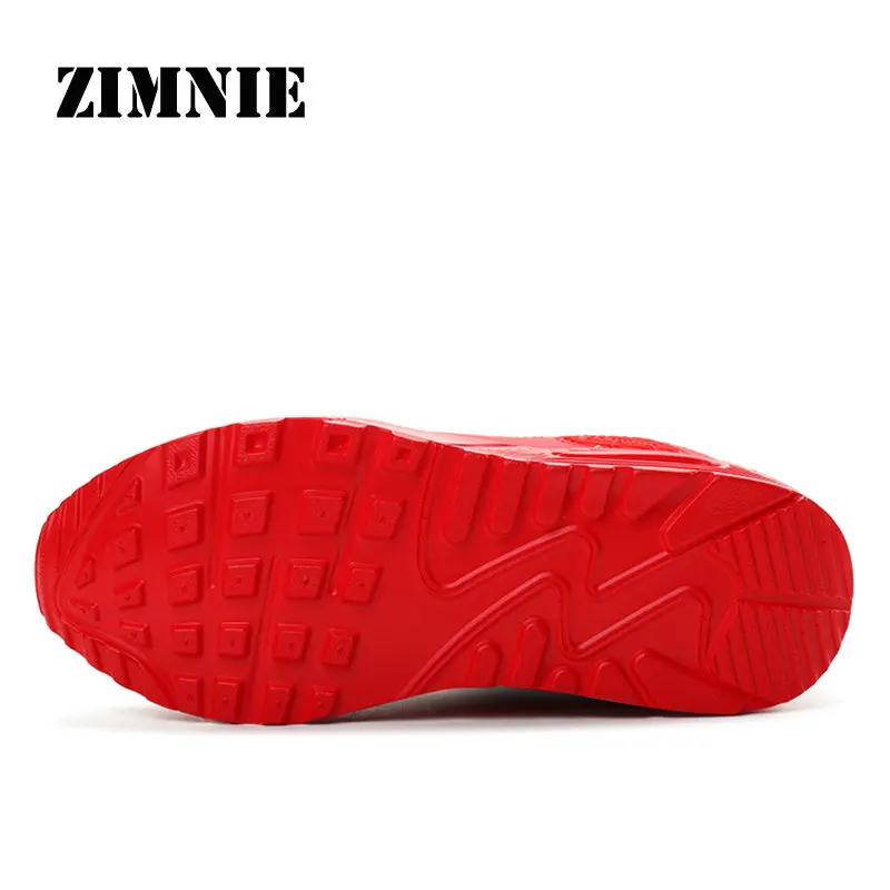 ZIMNIE Air Mesh Women Men Lightweight Outdoor Sport Running Shoes Couples Breathable Soft Athletics Jogging Sport Sneaker Shoe