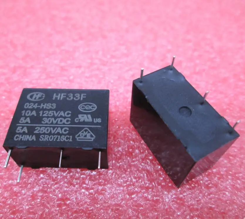 Горячая Распродажа новое реле Φ HF33F 024-HS3 024-HS3-24VDC 24V DIP4 | Обустройство дома