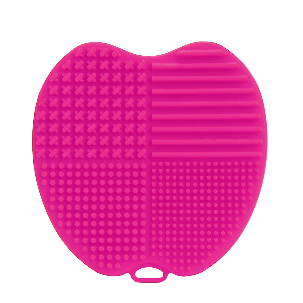 Новинка, модная силиконовая перчатка для очистки яиц, инструменты для удаления, щетка для мытья, скруббер, инструмент для очистки, высокое качество, Entferner - Цвет: Hot Pink