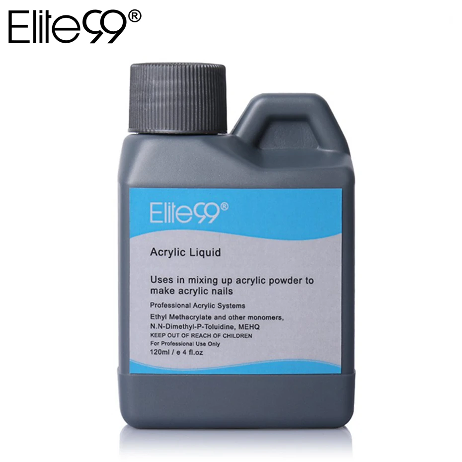 Elite99 120ml Acrylic Liquid Professional Use Nail Art Salon Acrylic Liquids Powder Monomer Nail Manicure Tool Nail Tools Elite99 120ml Acrylic Liquid Professional Use Nail Art Salon Acrylic Liquids Powder Monomer Nail Manicure Tool Nail Tools
