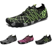 Акваобувь; летняя водонепроницаемая обувь; Мужские дышащие женские кроссовки; пляжные шлепанцы; обувь для плавания; носки для дайвинга; Tenis Masculino