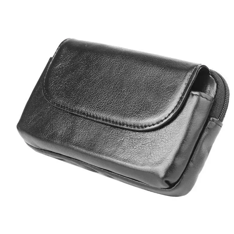 

Genuine Leather Zipper Wallet Bag Case For Huawei Honor 9/V8/V9/8/honor8 Lite/honor9 Universal Belt Clip Phone Pouch Cover