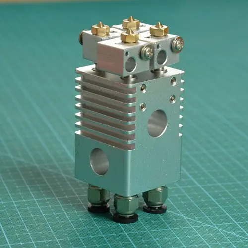 

Ultimaker 3D printer all metal four-color extruder set four head extruder head multi-colors hotend 4-colors for 1.75mm