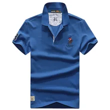 Бренд поло рубашка Для мужчин летние поло para hombre одноцветное Цвет Повседневное, плотная ткань, вышивка, Для мужчин рубашка-поло hombre плюс Размеры M-3XL