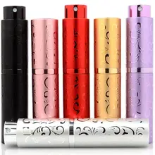 1 шт. Высокое качество 10 мл алюминиевые духи бутылка пустой стеклянный спрей распылитель косметический дорожный флакон для духов