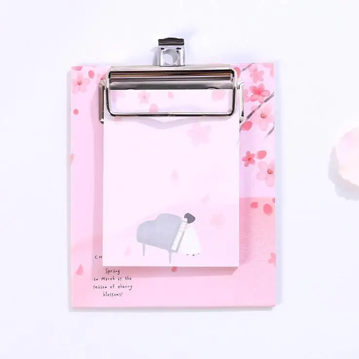 40 листов Kawaii Star Cherry Blossoms N times Sticky memo pad Clip Note paper Tab paper laria To Do List Planner канцелярские принадлежности - Цвет: Cheery Blossoms-3