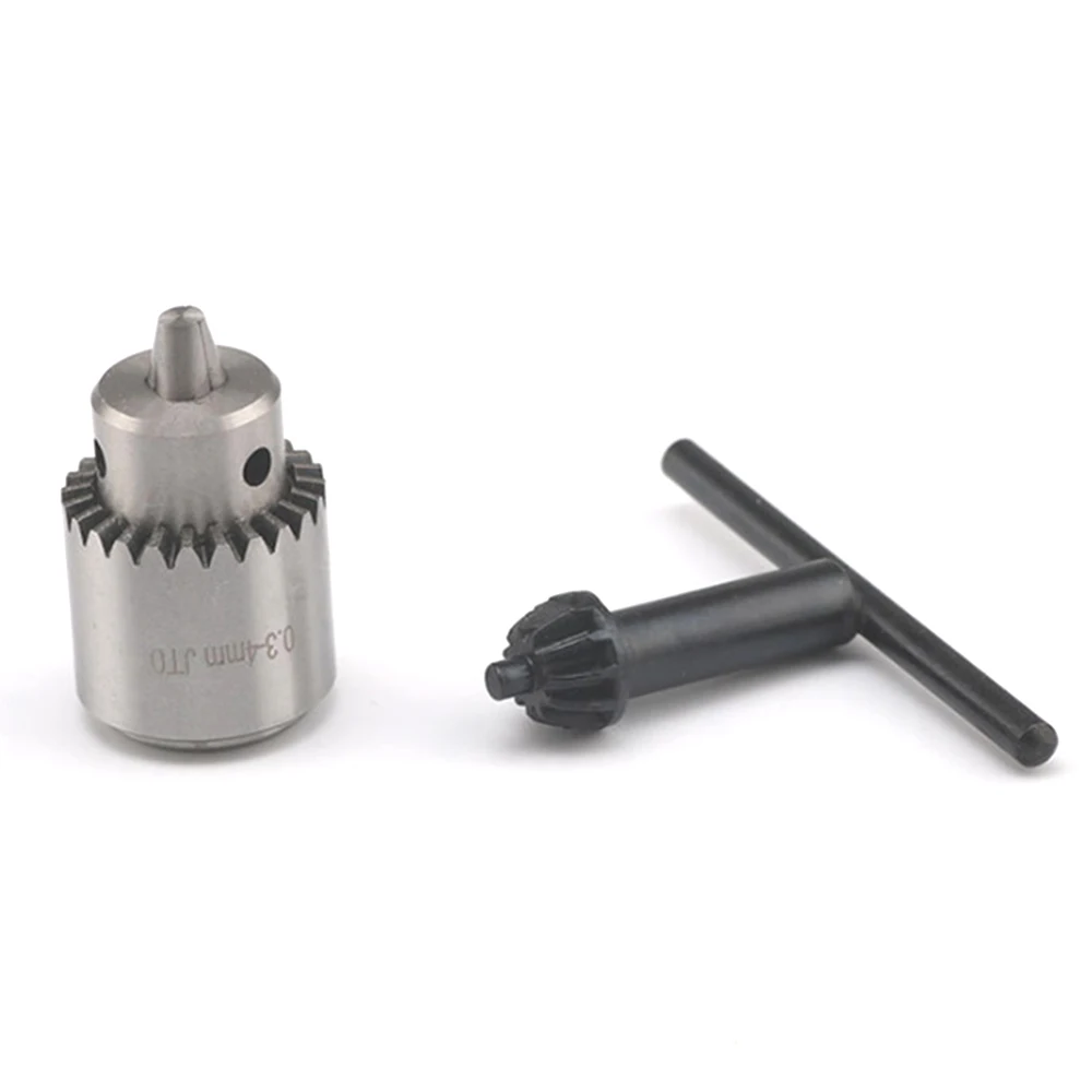 

for Lathe PCB Electric Drill Chuck Taper with 5mm Shaft Connecting Rod Mini 0.3-4mm Electric Drill Chucks Mount JTO Taper