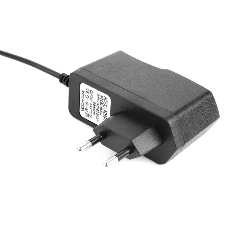 DC 4,2 V 1A/8,4 V 1A/21V 2A литий Батарея Зарядное устройство DC5.5mm штекер Мощность адаптер Зарядное устройство для 18650 18490 14650 Батарея вилка стандарта ЕС/США