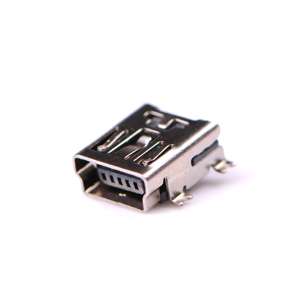 

10pcs G34 Mini USB 5pin Female Socket Connector 4foot for Tail Charging Mobile Phone High Quality Sell At A Loss USA Belarus