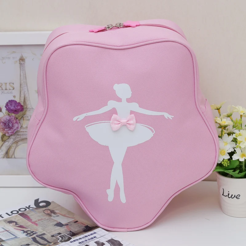 Ballet Dance Bag Children Dance Bag Girls Princess Cute Ballet Dance Pink Backpack Care Package with bow-knot New Fashion