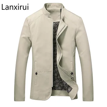 

Men Fashion Jackets And Coat New Arrivals Spring Autumn Men Coats Stand Collar Hot Sale Men Slim Fit Jackets 5xl Plus Size