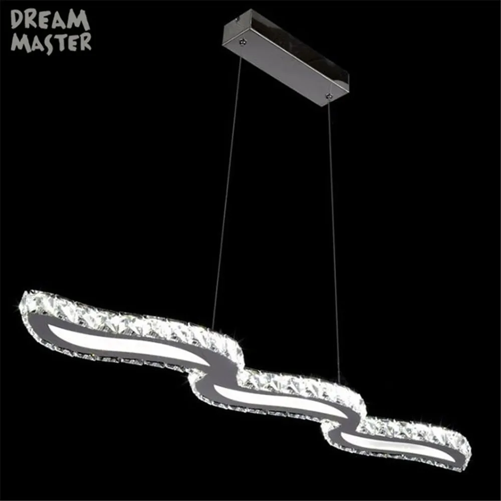 

Modern 36W LED crystal Pendant Light For Living room Bedroom Dining Room Hanging Lamp LED Pendant Lamp Indoor Lighting Luminares