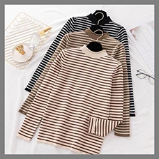 2019-Winter-Women-Sweaters-And-Turtleneck-Pullovers-Striped-Knitted-Loose-Long-Sleeve-Casual-Sueter-Mujer-Tops