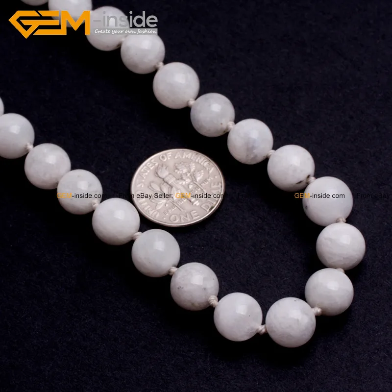10 Opalite Moonstone Oval Beads 10 x 14mm