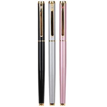 

Deli Metal Fountain Pen 0.38mm Luxury Pens For Writing School & Office Supplies
