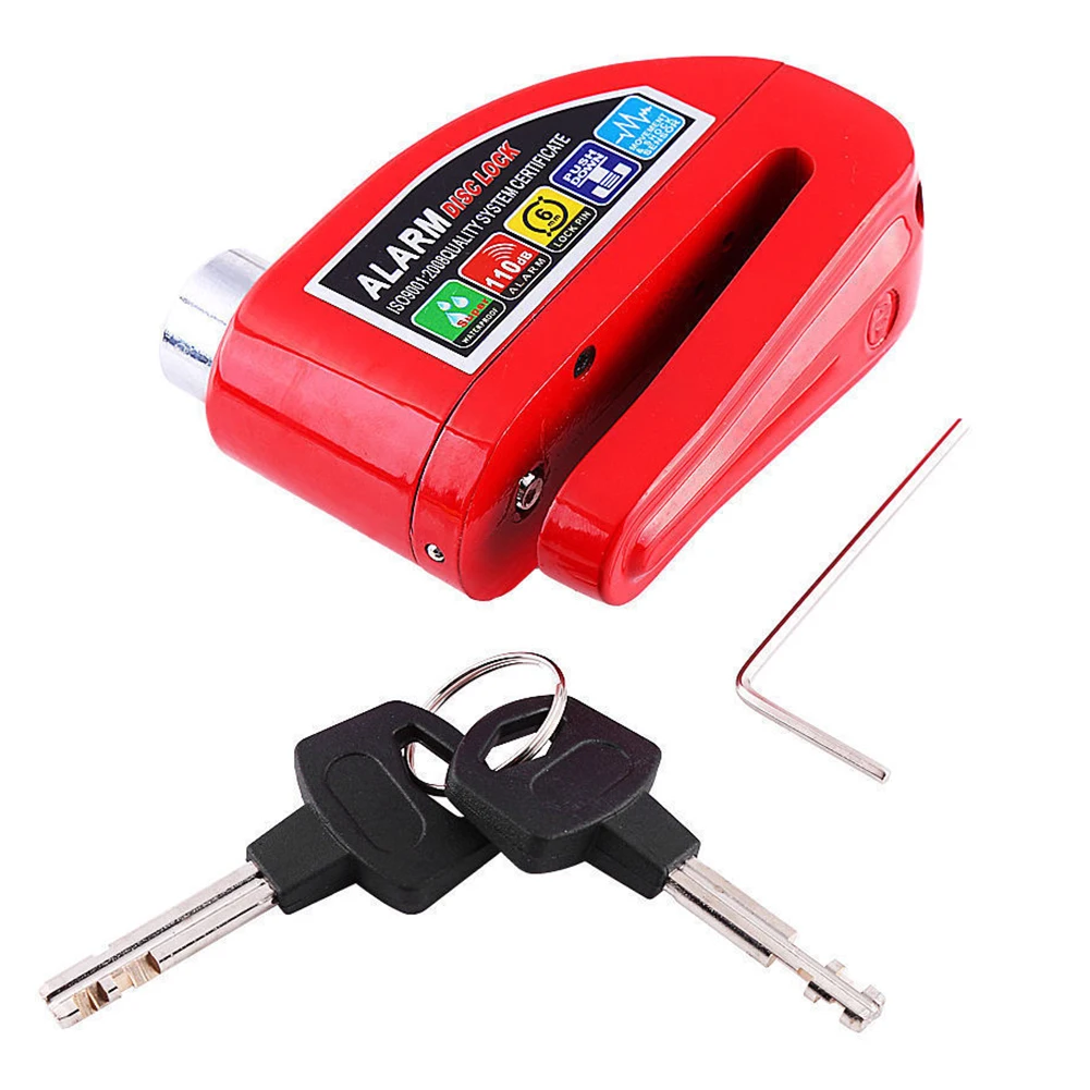 Универсальный тормоз дисковый замок велосипедный мотоцикл Противоугонный